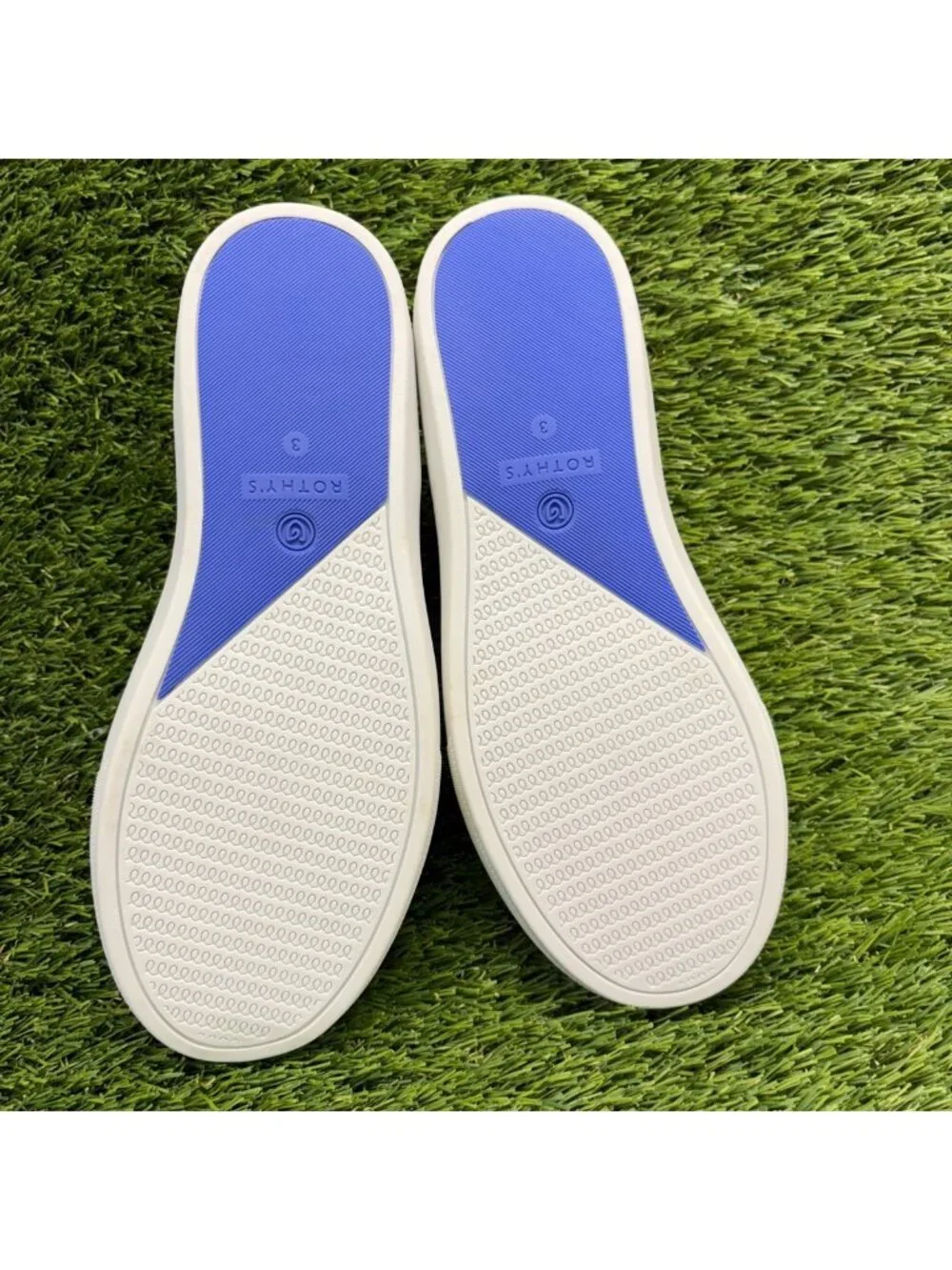 Rothy's The Kids Flame Fire Boys Size 3Y White Red Casual Slip On Flats Shoes